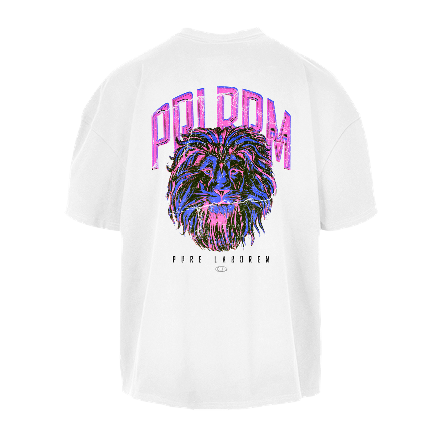 ROAR LIKE A LION - Pink on White