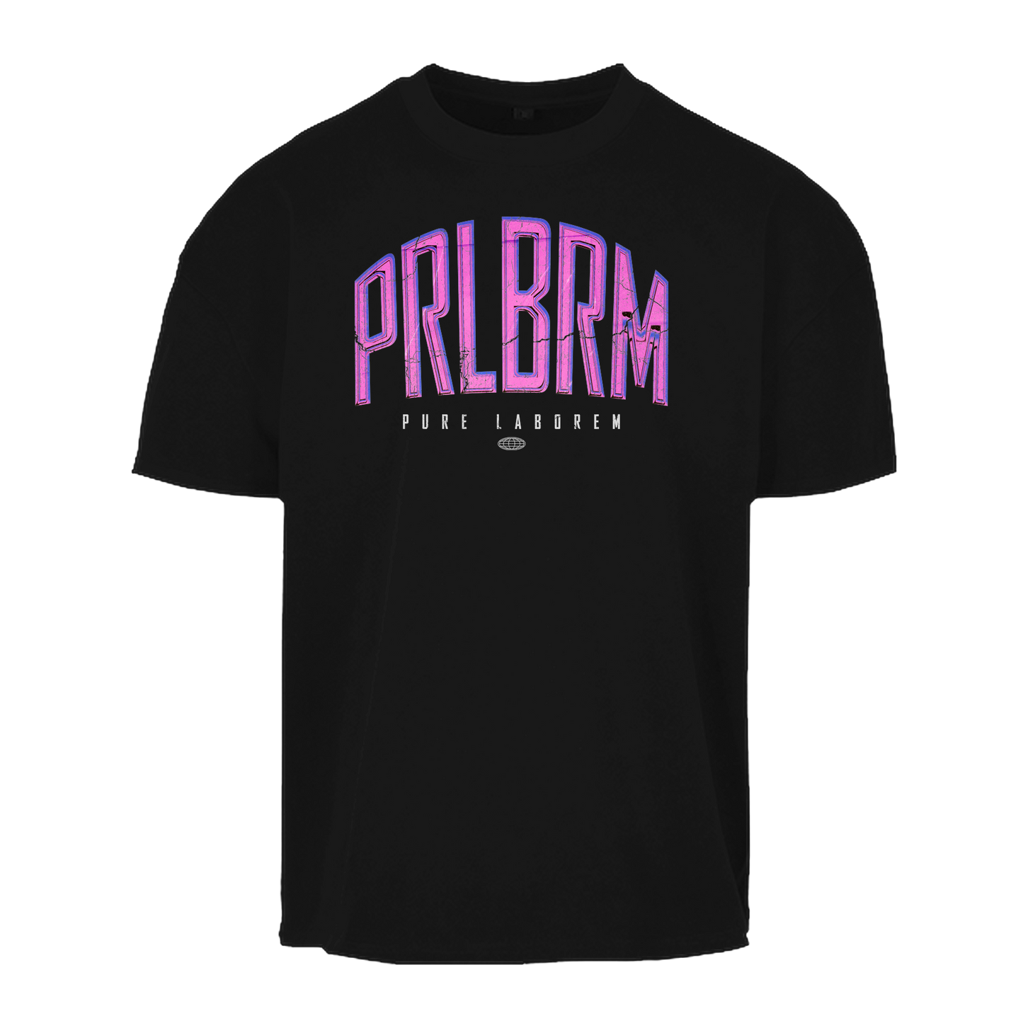 PRLBRM LION - Pink on Black