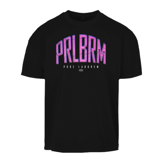 PRLBRM LION - Pink on Black